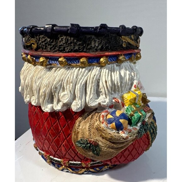 Danson Decor Santa Mug Kris Kringle Nutcracker Colourful 3D Large Decorative 4" - Picture 5 of 8